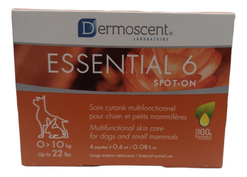 Dermoscent Essential 6 Para Perro De 0 A 10 Kg Omegas 