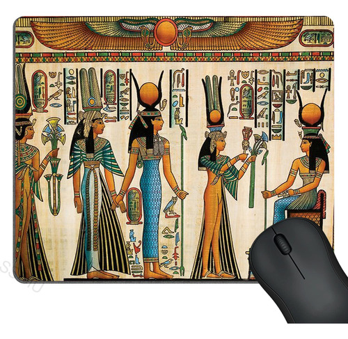 Ssoiu Alfombrilla De Raton Egipcio, Papyrus Reina Nefertari