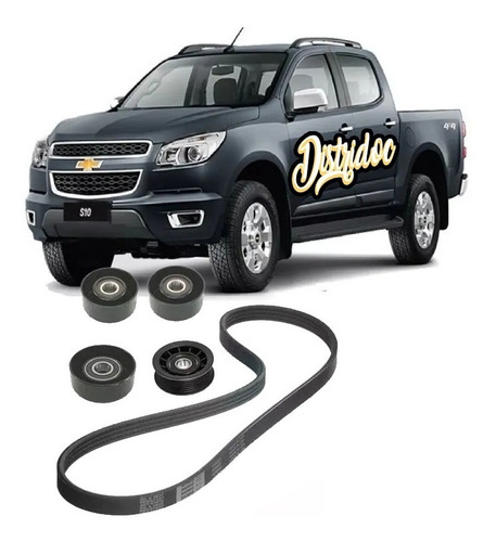 Kit Poleas Y Poly V Gates Chevrolet S10 Duramax 2012 Al 2019