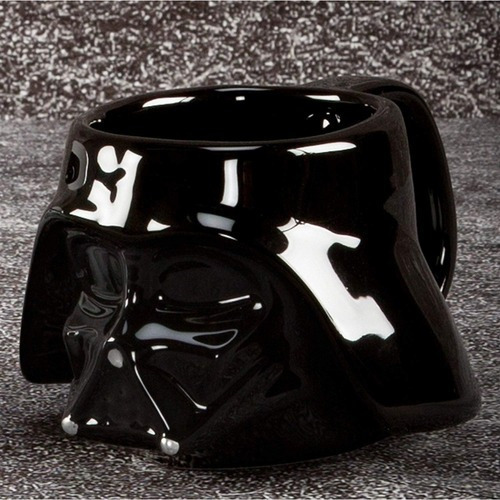 Imagen 6 de 9 de Taza Café Darth Vader Star Wars Disney Cerámica 3d 473ml