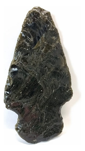 Punta De Flecha Obsidiana Dorada - Ixtlan Minerales 