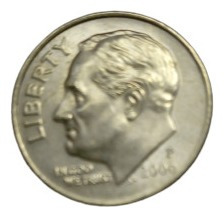 Moneda Americana Dime Diez Centavos De Dólar 2006 P (Usado)
