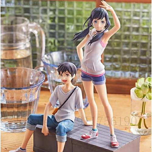 Figura Hina Amano E Hodaka Morishima Anime O Tempo Com Você