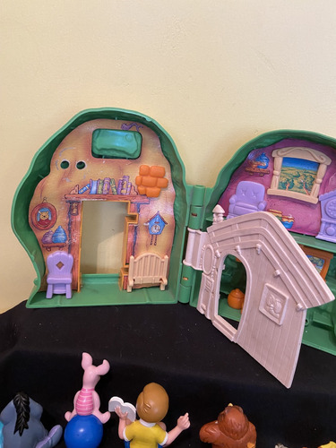 Winnie Pooh Set Casa Arbol Vintage Tigger Igor Armado (Usado)