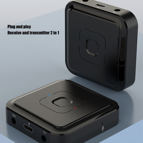 Transmisor Receptor De Audio 2 En 1 Bluetooth 5.1 Estéreo