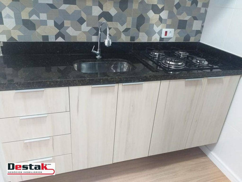 Imagem 16 de 30 de Ótimo Apartamento Bairro Utinga Santo André, 55 Metros. - Ap3130