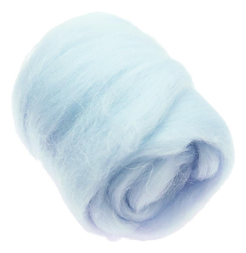 10g Fibra Artesanías De De Mano Azul