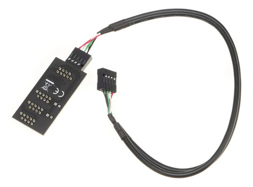 Placa Base Usb 2.0 De 9 Pines, Conector De Concentrador De