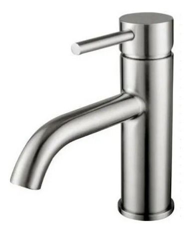 Llave De Lavamanos Monomando Inox Agua Fria Y Caliente Gf