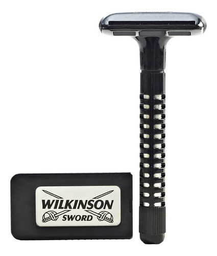 Navaja Wilkinson Sword Classic De Doble Filo +5 Cuchillas