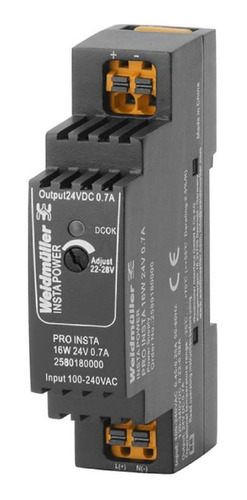 Fuente De Alimentación Pro Insta 16w 24v 0.7a Weidmuller