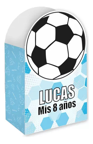 Bolsita Golosinera Pelota De Futbol Personalizado X 10