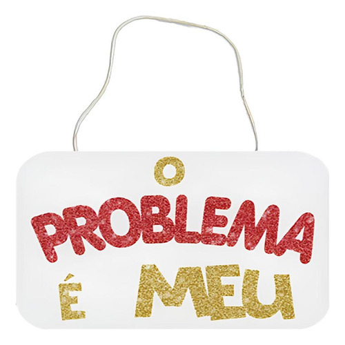 Kit Festa Tiara E Plaquinha Carnaval Problema Meu Grinfest