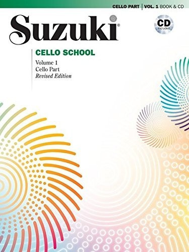 Book : Suzuki Cello School Cello Part & Cd, Volume 1 (rev