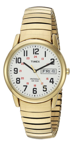 Reloj Extralargo Timex Dorado Para Hombre