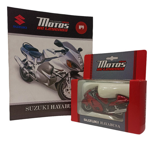 Coleccion El Tiempo Motos De Leyenda Suzuki Hayabusa  1:18