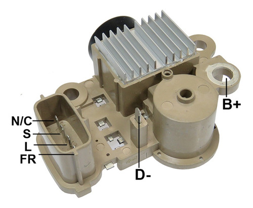 Regulador Alternador Mando Hyundai Sonata/kia 12v.