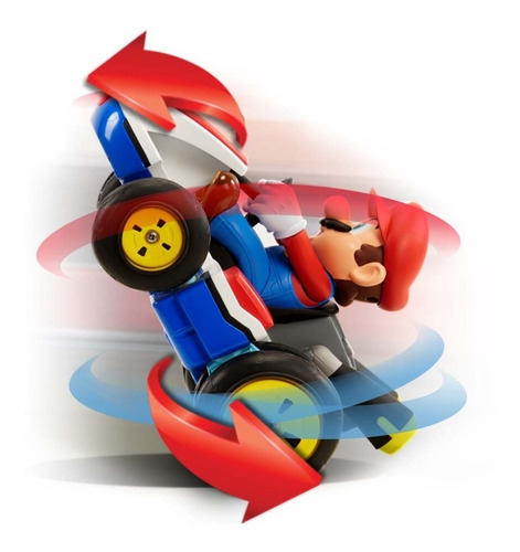 Mariokart Super Mario Rc Antigravedad 2.4 Gh Control Remoto