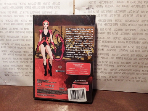 Serie Dvd Shera Princesa Del Poder Temporada Uno Vol 2 (Usado)