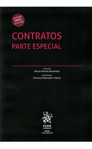 Contratos  Parte Especial / Renzo Munita M. - Tirant Lo B..