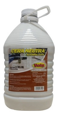 Cera Neutra 4% Autobrillante Valp 3,785ml