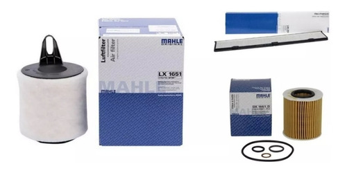 Kit De Filtros Bmw 116 118i 120i E81 E87 Original Mahle