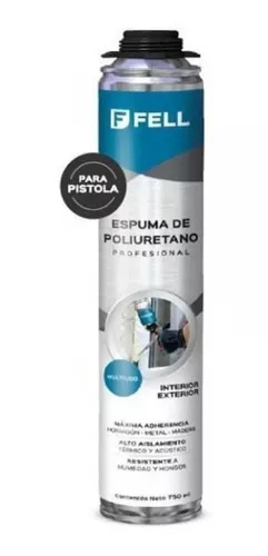 Espuma poliuretano Orbafoam pistola 750ml