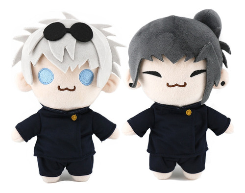 2pcs Jujutsu Kaisen Gojo Satoru Geto Suguru Peluche Muñeca 