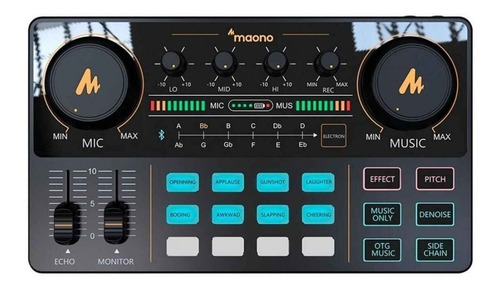 Interface De Audio Para Streaming Y Podcast Maono Au-am200