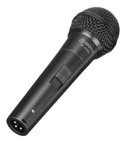 Microfone Vocal Cardioide By-bm58 Boya Preto