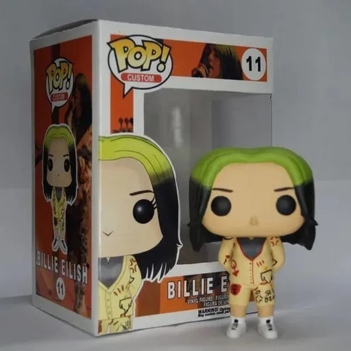 Funko Pop Billie Eilish Archivo Stl Impresión 3d