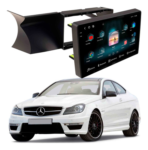Multimidia Fóton G3 C C180 C63 Amg 2012 A 2014 12+256gb 9p