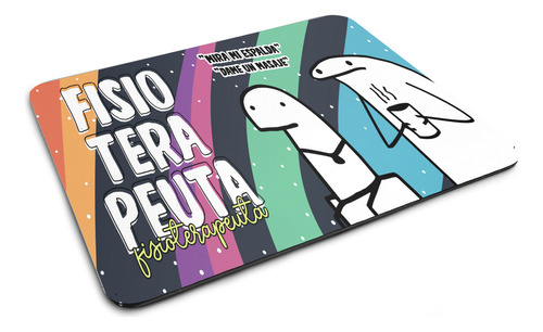 Mouse Pad Flork, Fisioterapeuta, Profesiones, Meme