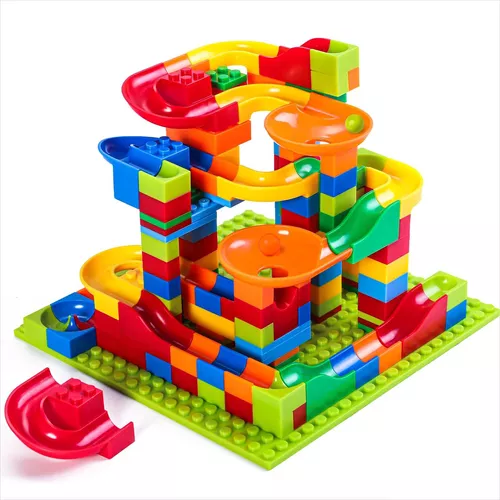 Brinquedo Blocos de Montar Infantil Track Maze 152 Peças