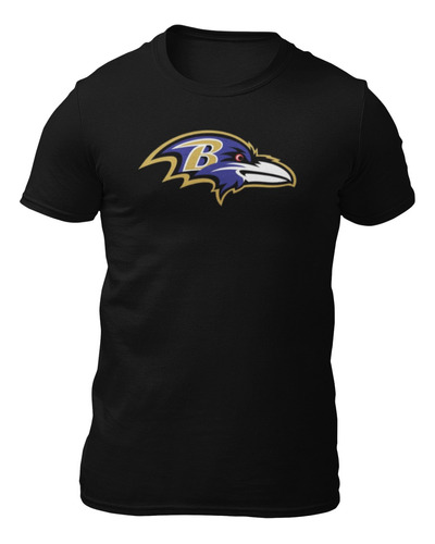 Playera De Baltimore Ravens Nfl Logo 