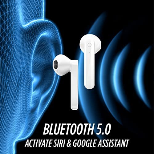 Auriculares Inalámbricos Coby True, Auriculares Bluetooth 5.