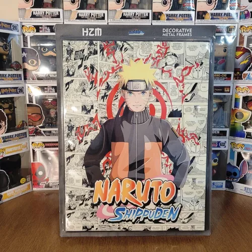 Placa Decorativa em MDF - Naruto, Akatsuki