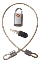 Comprar Cadeado Tsa Lansay Para Malas De Vaigem + Lacre Malas Em Aço