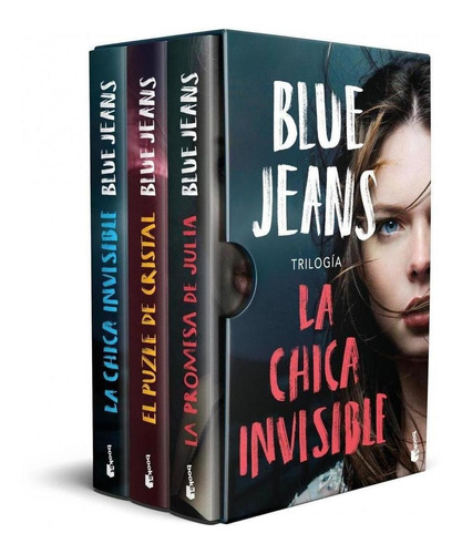 Libro: Estuche La Chica Invisible. Blue Jeans. Booket