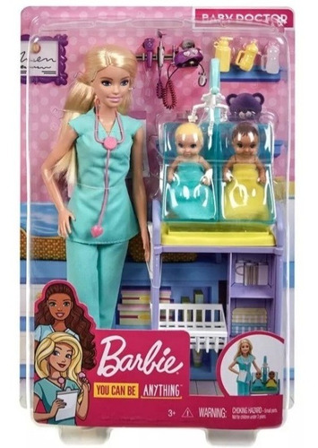 Barbie Doctora Pediatra Muñecas Niñas Juguetes