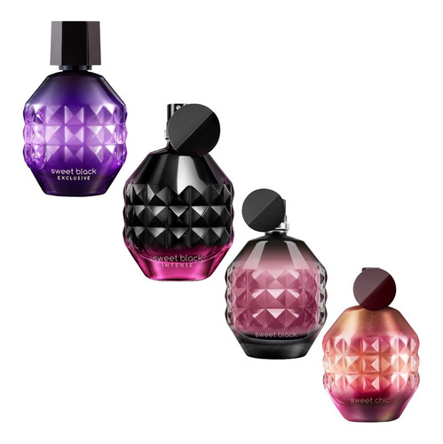 4 Lociones Mujer Cyzone Sweet - mL a $620