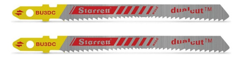 Hojas De Sierra De Calar Dual Cut 6-30mm Starrett Bu3dc