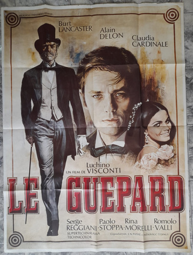 Afiches De Cine- El Gatopardo-burt Lancaster-alain Delon