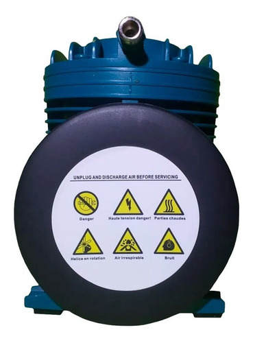 Compressor de ar mini elétrico portátil Importway Ferramentas IWCAD-1/4HP 600mL 190W 110V/220V azul