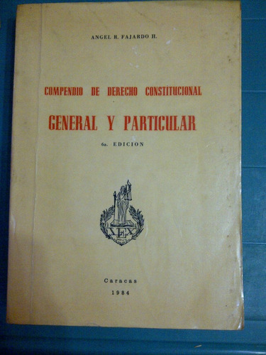 Libro Compendio De Derecho Constitucional General Y Particul