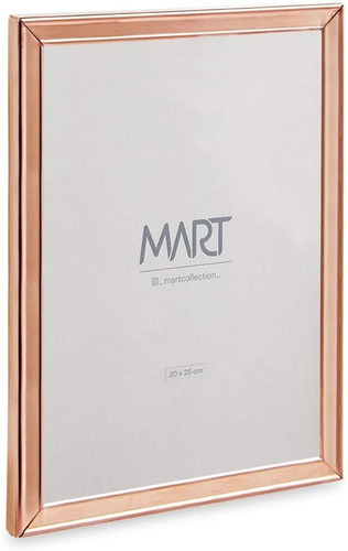 Porta-retrato Mart  Rose Gold - 20x25 Metal