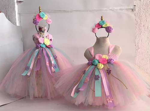 Vestido Tutu Unicornio Niña Pony Pastel 3 A 5 Años Largo | Envío gratis Vestido Tutu Unicornio Niña Pony Pastel 3 A 5 Años Largo | Envío gratis