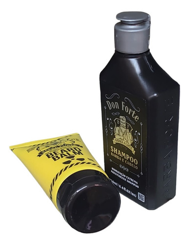Combo Barba Cabelo Don Forte + Beard Balm Danger Barba Forte