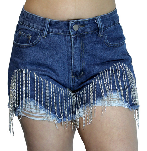 Short Jeans Mujer Mezclilla Denim D080 - Adcesorios