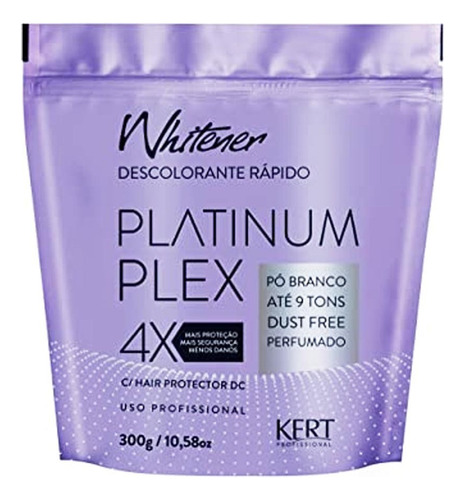 Pó Descolorante Whitener Platinum Plex - Kert